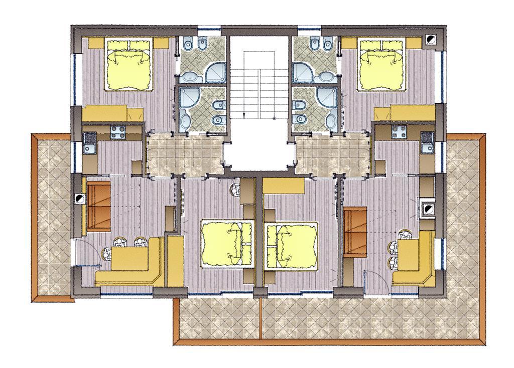 Apartments La Mana Santa Cristina Val Gardena Kültér fotó